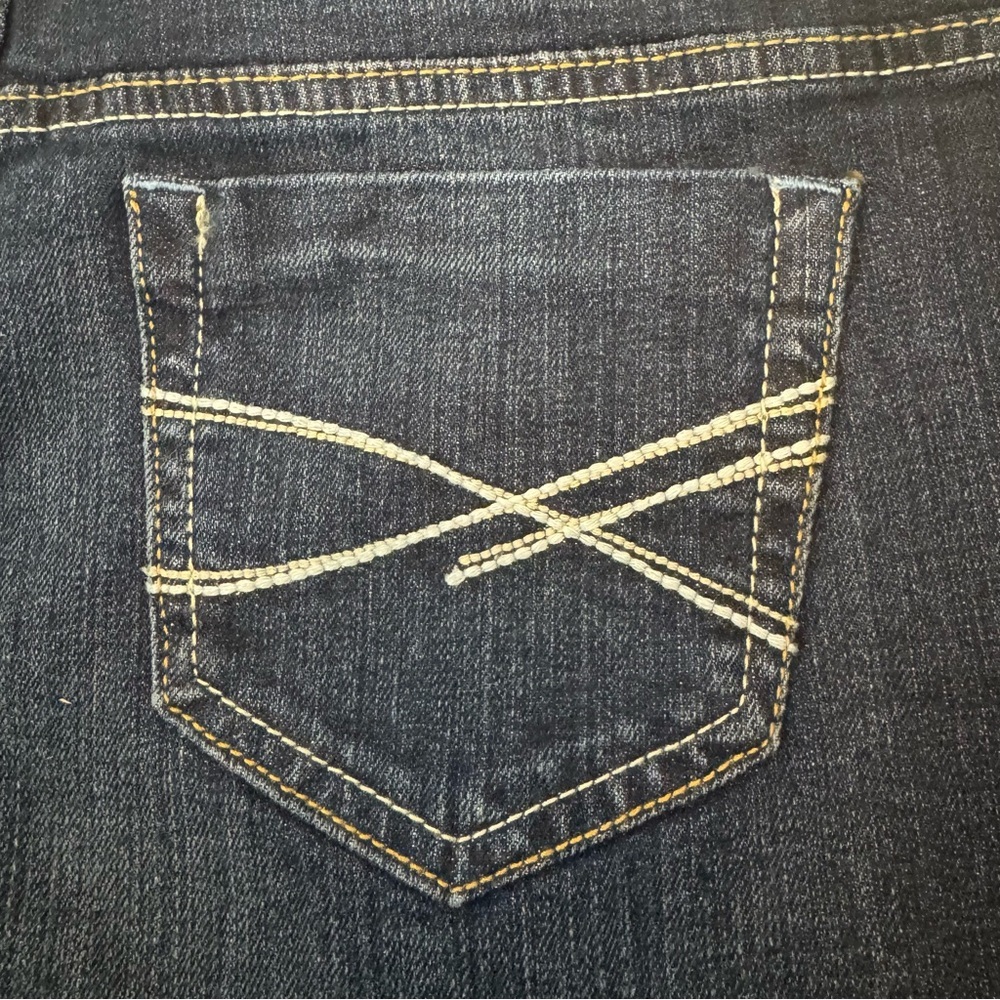 Aeropostale Women's Size 9/10 Midi Blue Jean Short Shorts 3 1/2” Inseam NWT - Picture 8 of 8
